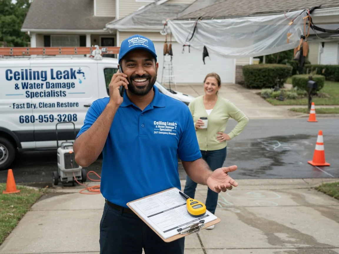 Ceiling Leak Cleanup Lisbon, OH FAQs